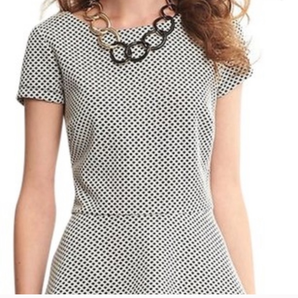 Banana Republic Peplum Top SZ 0